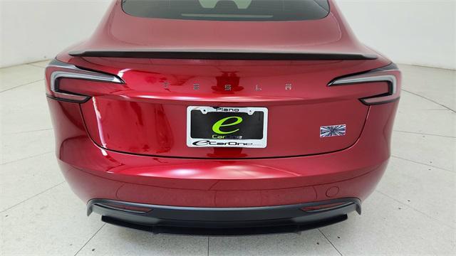 used 2024 Tesla Model 3 car, priced at $40,450