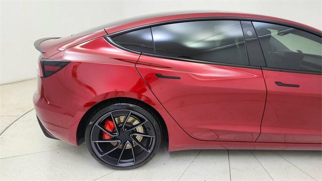 used 2024 Tesla Model 3 car, priced at $40,450