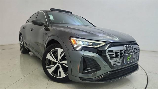 used 2024 Audi Q8 e-tron car, priced at $39,950