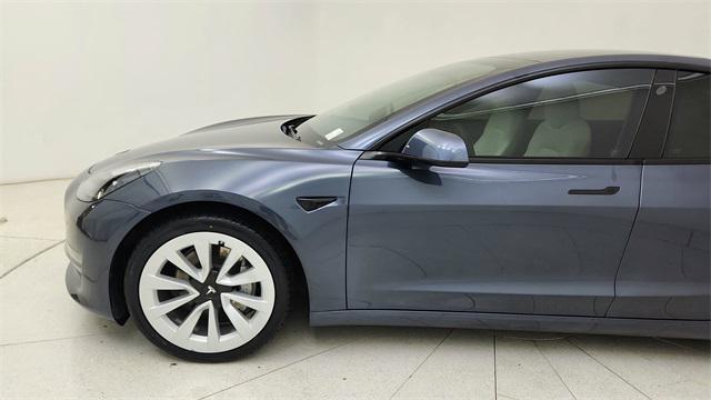 used 2022 Tesla Model 3 car, priced at $27,950