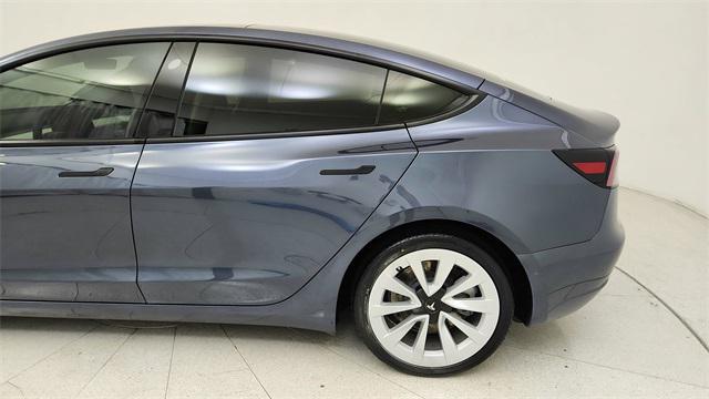 used 2022 Tesla Model 3 car, priced at $27,950