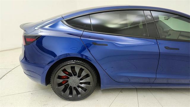 used 2022 Tesla Model 3 car, priced at $30,450