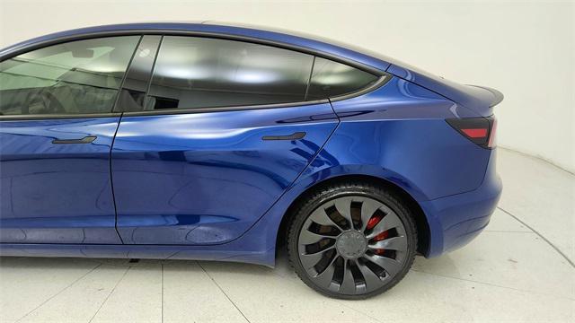 used 2022 Tesla Model 3 car, priced at $30,450