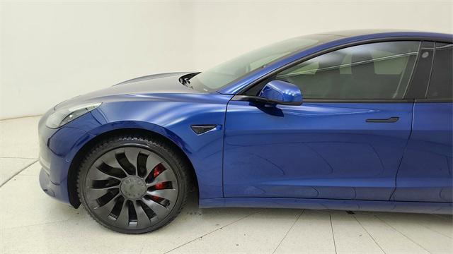 used 2022 Tesla Model 3 car, priced at $30,450
