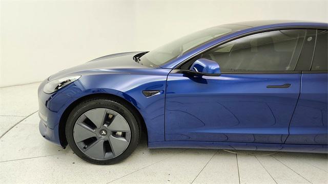 used 2022 Tesla Model 3 car, priced at $27,750