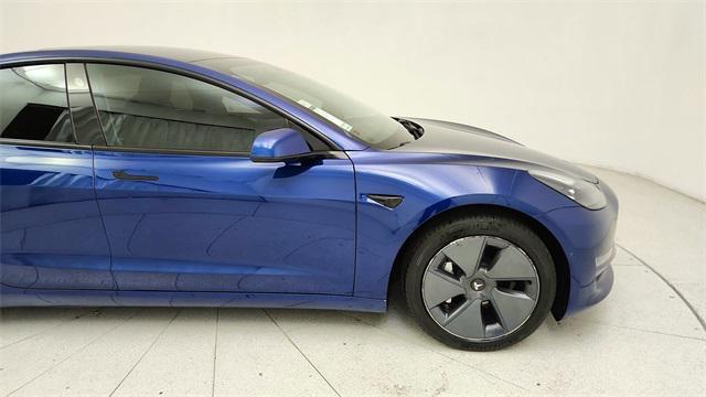 used 2022 Tesla Model 3 car, priced at $27,750