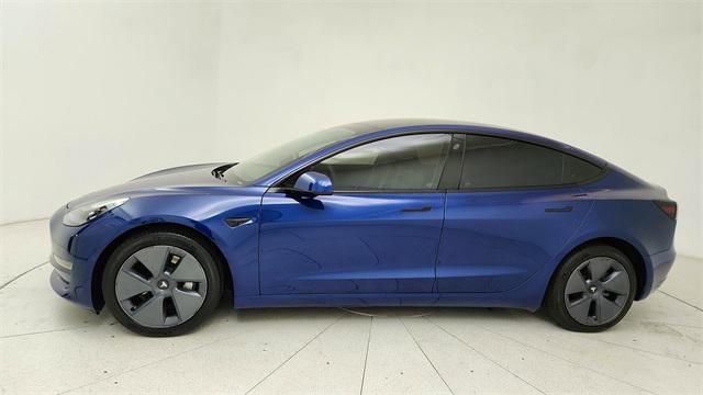 used 2022 Tesla Model 3 car, priced at $27,750