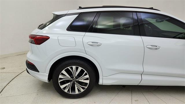 used 2025 Audi Q4 e-tron car, priced at $33,950