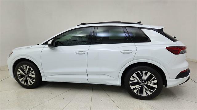 used 2025 Audi Q4 e-tron car, priced at $33,950