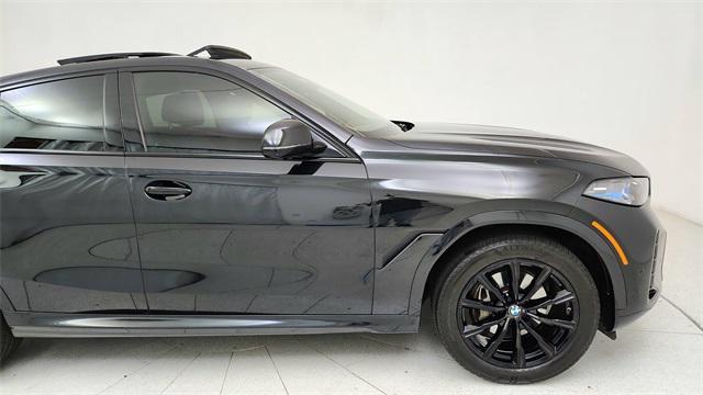 used 2024 BMW X6 car, priced at $59,450