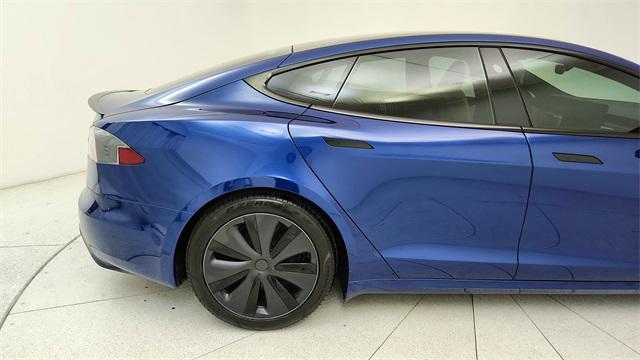 used 2021 Tesla Model S car, priced at $55,450