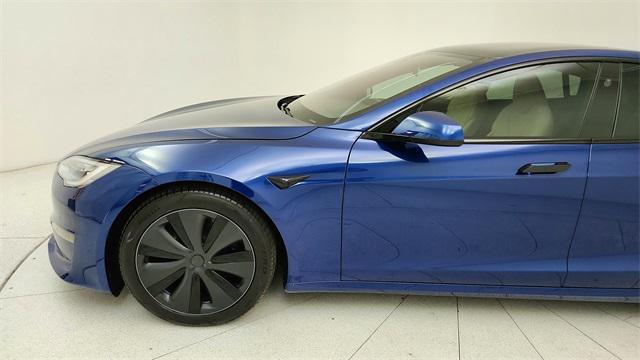 used 2021 Tesla Model S car, priced at $55,450