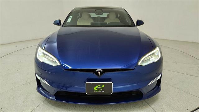 used 2021 Tesla Model S car, priced at $55,450