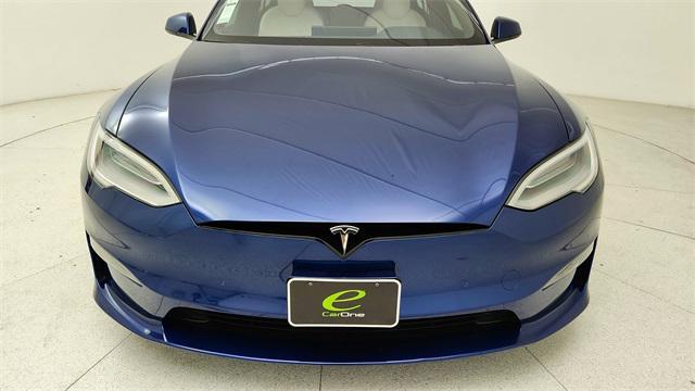 used 2021 Tesla Model S car, priced at $55,450