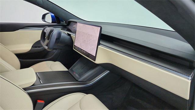 used 2021 Tesla Model S car, priced at $55,450