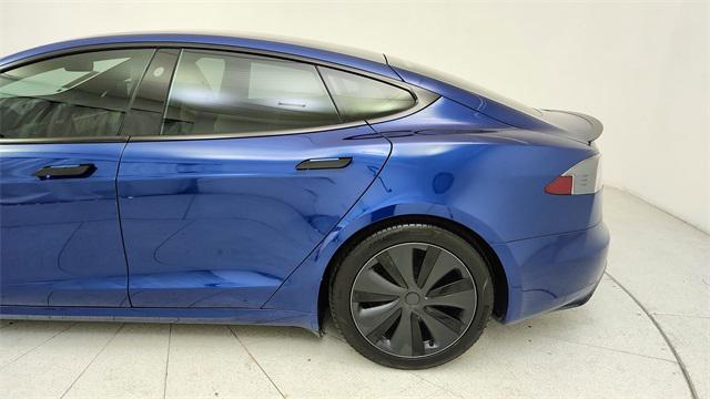 used 2021 Tesla Model S car, priced at $55,450