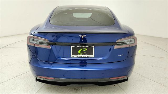 used 2021 Tesla Model S car, priced at $55,450