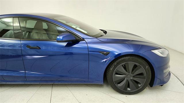 used 2021 Tesla Model S car, priced at $55,450