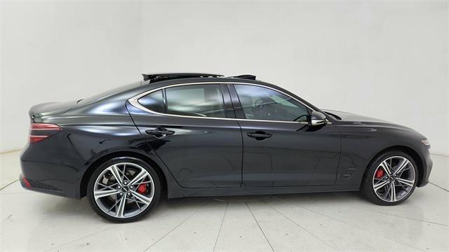 used 2025 Genesis G70 car, priced at $34,450