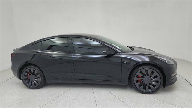 used 2023 Tesla Model 3 car, priced at $40,450