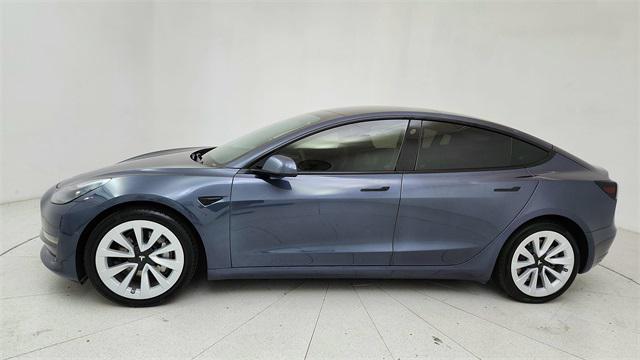 used 2022 Tesla Model 3 car, priced at $28,450