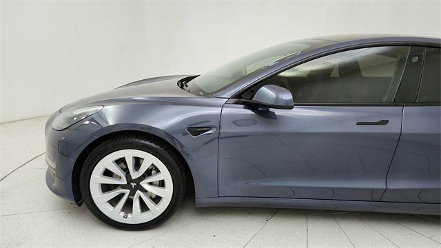 used 2022 Tesla Model 3 car, priced at $28,450