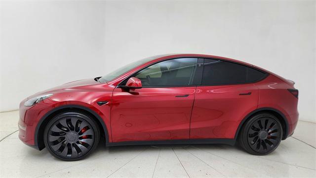 used 2025 Tesla Model Y car, priced at $41,450