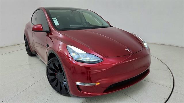 used 2025 Tesla Model Y car, priced at $41,450