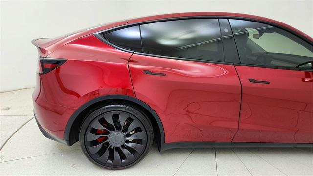 used 2025 Tesla Model Y car, priced at $41,450