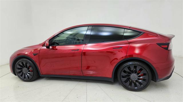 used 2025 Tesla Model Y car, priced at $41,450