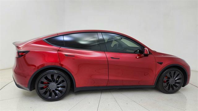 used 2025 Tesla Model Y car, priced at $41,450