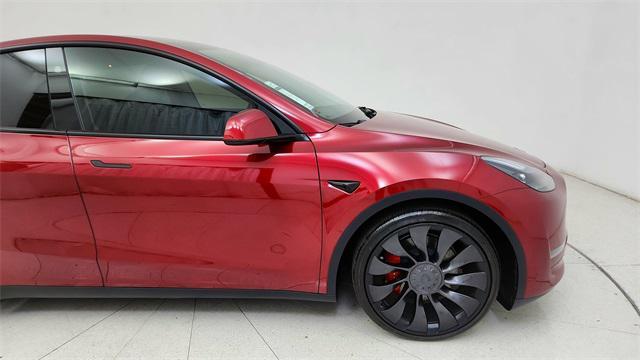 used 2025 Tesla Model Y car, priced at $41,450