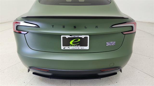 used 2024 Tesla Model 3 car, priced at $43,950