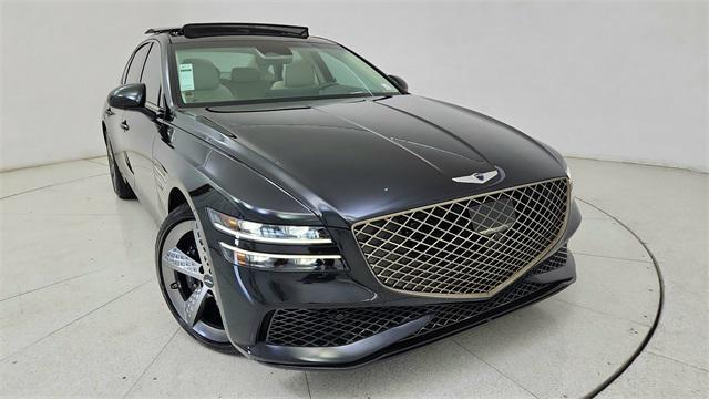 used 2024 Genesis G80 car, priced at $50,450