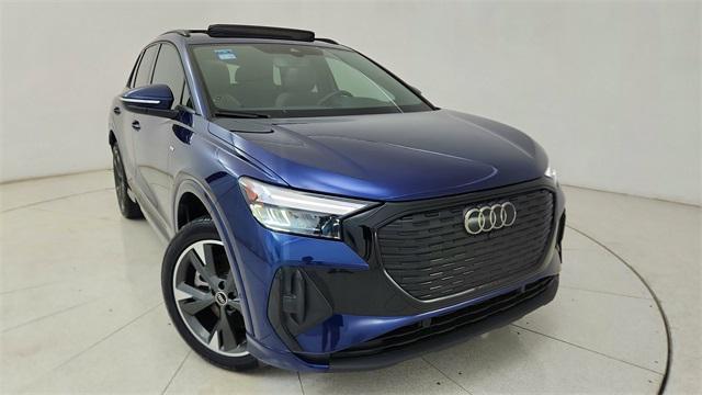used 2024 Audi Q4 e-tron car, priced at $29,950