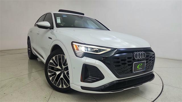 used 2024 Audi Q8 e-tron car, priced at $40,450