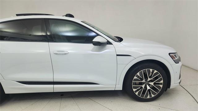 used 2024 Audi Q8 e-tron car, priced at $40,450