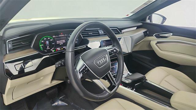 used 2024 Audi Q8 e-tron car, priced at $40,450