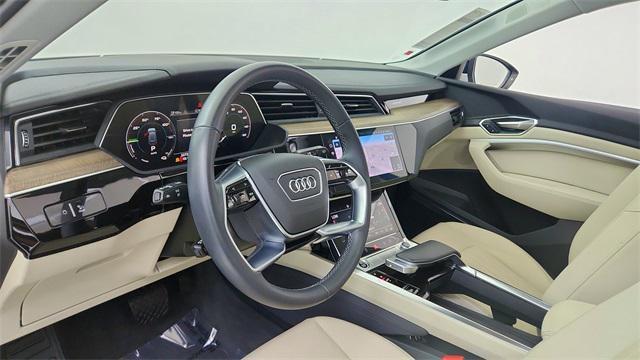 used 2024 Audi Q8 e-tron car, priced at $36,650