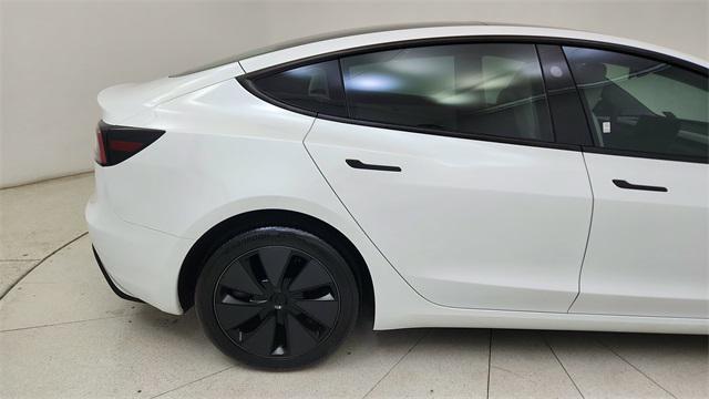 used 2025 Tesla Model 3 car, priced at $37,450