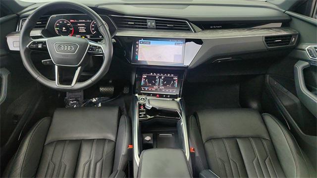 used 2024 Audi Q8 e-tron car, priced at $43,450
