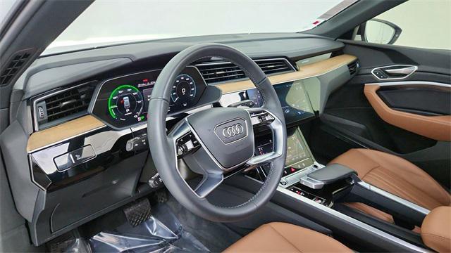 used 2024 Audi Q8 e-tron car, priced at $48,450