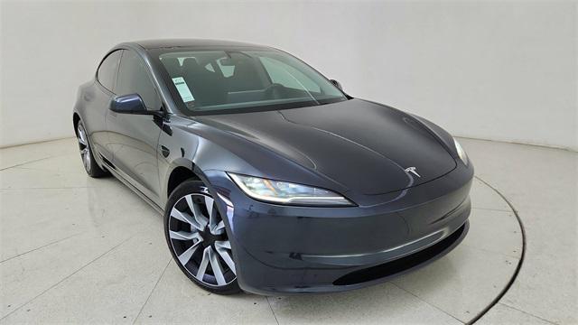 used 2025 Tesla Model 3 car, priced at $37,450