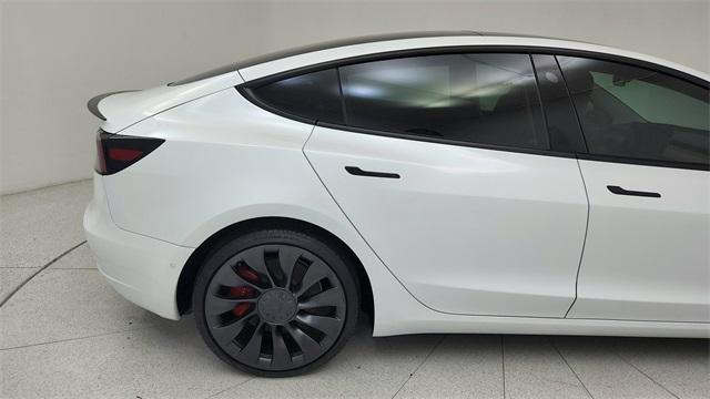 used 2022 Tesla Model 3 car, priced at $37,450