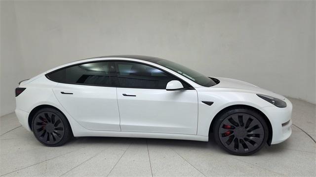 used 2022 Tesla Model 3 car, priced at $38,750