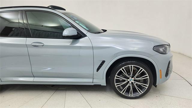 used 2022 BMW X3 car, priced at $33,850