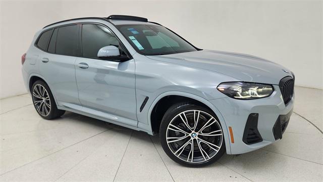 used 2022 BMW X3 car, priced at $33,850