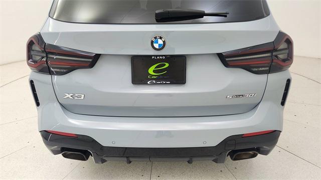 used 2022 BMW X3 car, priced at $33,850