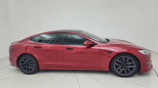 used 2021 Tesla Model S car, priced at $56,950