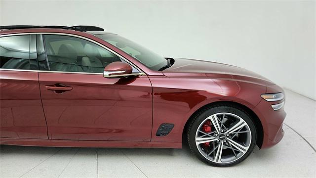 used 2024 Genesis G70 car, priced at $41,950